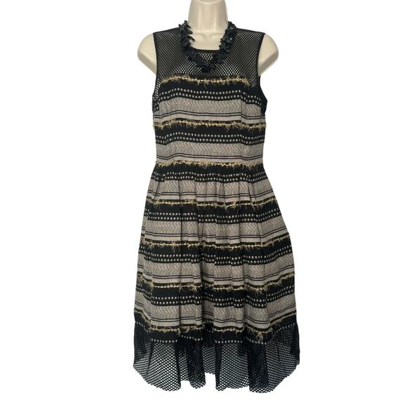 Anthropologie Tracy Reese Coco‎ Mesh Dress Size 8 - Picture 3 of 15